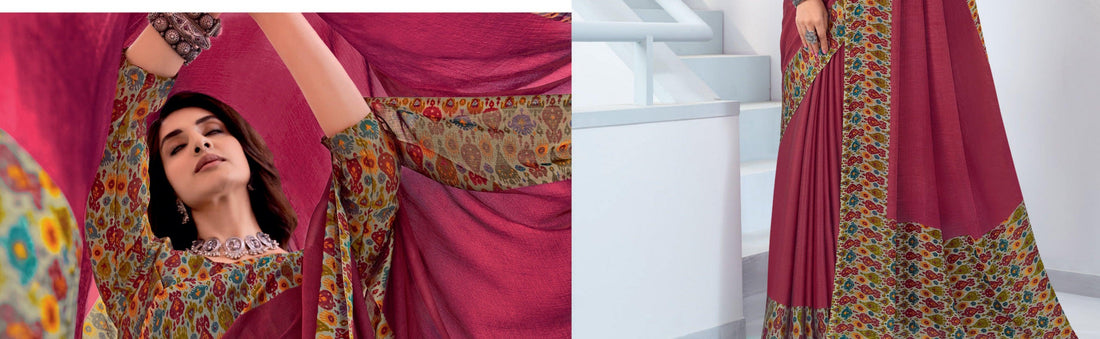 Casual Sarees - sareeswholesalers