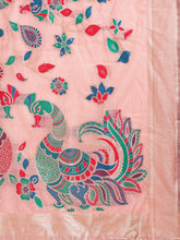 ASTITA Designer Silk Saree Collection with Beautiful Peacock Embroidery