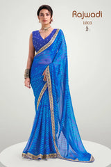 Stavan Sarees Feature A Silky Fabric That Drapes Gracefully Providing Both Comfort And Elegance
