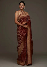 KASTURI TRENDZ Presents Banarasi Soft Silk Sarees That Blend Traditional Craftsmanship