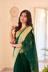 Kasturi Trendz Sarees Feature A Soft Lilac Slab Design That Adds A Subtle Yet cCaptivating Charm