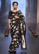 KP CREATION Sarees Feature Premium Soft Lichi Silk Cloth Known For Its Smooth Texture