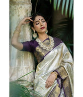 KP CREATION Sarees Feature Premium Soft Lichi Silk Cloth Known For Its Smooth Texture