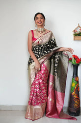 KP CREATION Sarees Feature Premium Soft Cotton Silk Fabric Offering A Perfect Balance
