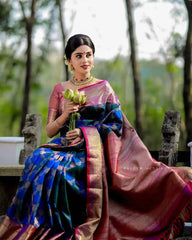 KASTURI TRENDZ Presents Banarasi Soft Silk Sarees That Combine Traditional Craftsmanship