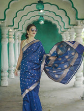 Kp Creations Featuring The Soft Lilac Slab Fabrics Sarees With Rich Pallu