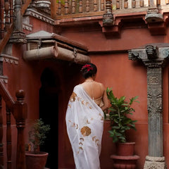 JR Sarees Are Crafted From Premium Rangoli Silk Fabric Enhanced With Delicate Sequence Embroider