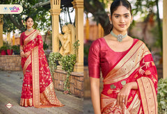 Vipul Brasso Sarees Offer A Luxurious Blend Of Traditional Elegance Style With Vibrant Color