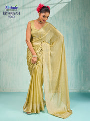 Sethnic Dual Tone Chiffon Sarees with Vibrant Color