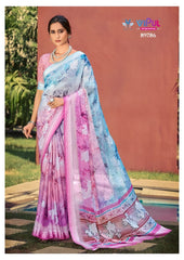 Vipul Dal Mos Sarees Offers A Refiend Blend Of Traditional Carftsmanship