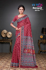 Vipul Cotton Sarees With Perfect Blend With Comfort and Elegance