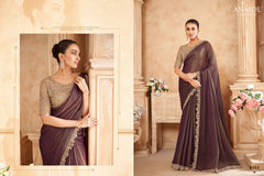 Anmol Multiple Fabric Sarees Showcase Versatile Blend Of Fabric And Textures