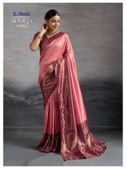 SETHNIC LIFESTYLE Saree Made From Premium Kanjivaram Soft Silk Combines Traditional Craftsmanship