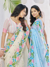 RAJPATH FABRICS Floral Print Saree Collection