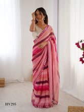 Fashion Berry Chiffon Sarees With Vibrant Color