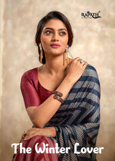 RajPath Fabrics: Elegant Printed Saree Collection