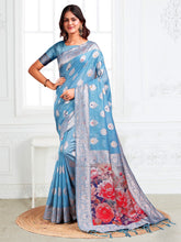 ASTITA: Elegant Floral Printed Silk Saree Collection