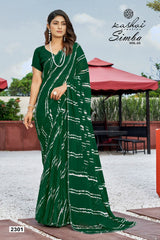 Kashvi Creation Sarees Are Highly Crafted Sarees With Traditional Blend With Vibrant Color