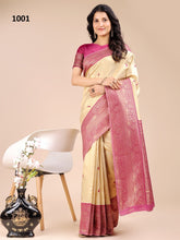 Astita Sarees Are Crafted From Luxurious Banarasi Silk With Vibrant Color