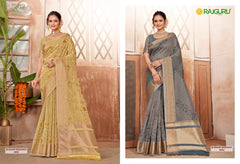 Rathotsav features exquisite embroidery on a premium Cotton Chanderi With Vibrant Color