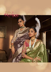 Koski Sarees Present A Luxurious Pure Tissue Paithani Saree