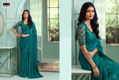 The Fashion Hub Presents Sarees Made From Premium Fancy Materials, Combining Intricate Design
