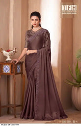 The Fashion Hub Presents Sarees Made From Premium Fancy Materials, Combining Intricate Design