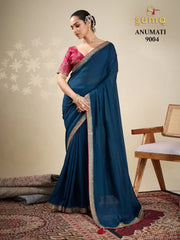 SUMA DESIGNER Sarees With Vichitra Fabric Offer A Unique Blend Of Elegance And Comfort