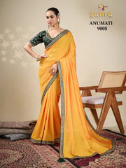 SUMA DESIGNER Sarees With Vichitra Fabric Offer A Unique Blend Of Elegance And Comfort
