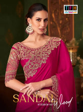 The Fashion Hub Presents Satin Silk Sarees That Exemplify Refined Craftsmanship And Timeless Elegance