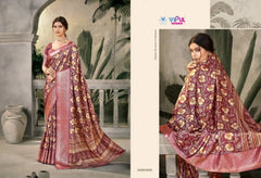 Vipul Sarees Crafted From Dola Silk Offer A Luxurious Blend Of Traditional Elegance And Superior Comfort