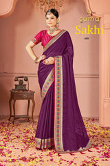 SUMA Designer Saree With Black Rangoli Showcases Exquisite Craftsmanship And Elegant Design