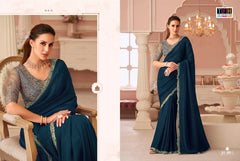 The Fashion Hub Offers Sarees Crafted From Premium Georgette Fabric Known For Its Lightweight And Flowing Texture