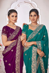 JAYSHREE Sarees Crafted From Premium Georgette Fabric Showcase Delicate Blooming Patterns