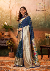 Rajpath Fabrics Presents Sarees Made From Pure Paithani SIlk Celebrated For Their Exceptional Craftsmanship