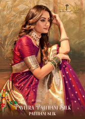 Rajpath Fabrics Presents Sarees Made From Pure Paithani SIlk Celebrated For Their Exceptional Craftsmanship