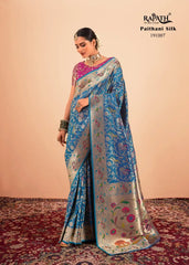 RajPath Fabrics Presents Exquisite Sarees Crafted From Authentic Paithani Silk