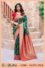 Gobuni Sarees Made With Silk Showcase Exquisite Craftsmanship And Luxurious Texture