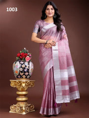 ASTITA Sarees Crafted With Delicate Organza Fabric Offer A Refined Blend Of Elegance And Lightweight Comfort