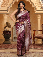 ASTITA Sarees Crafted From Premium Banarasi Silk Exemplify Expert Craftsmanship And Timeless Tradition