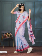 RajPath Fabrics Offers Sarees Made From Handloom Linen Featuring Exquisite Weaving That Reflects Skilled Craftsmanship