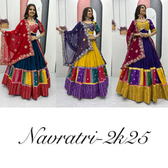 Tapi Creation Navratri 2k25 Traditional Lehenga Choli Set – Vibrant and Festive