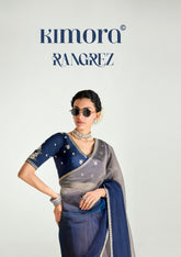 KIMORA RANGREZ Elegant Ombre Saree Collection