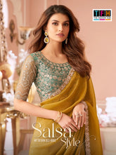 The Fashion Hub Presents Georgette Sarees That Blend Lightweight Comfort With Elegant Draping