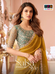 The Fashion Hub Presents Georgette Sarees That Blend Lightweight Comfort With Elegant Draping