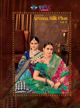 Vipul Sarees Crafted From Soft Silk Offer A Refined Blend Of Comfort And Elegance