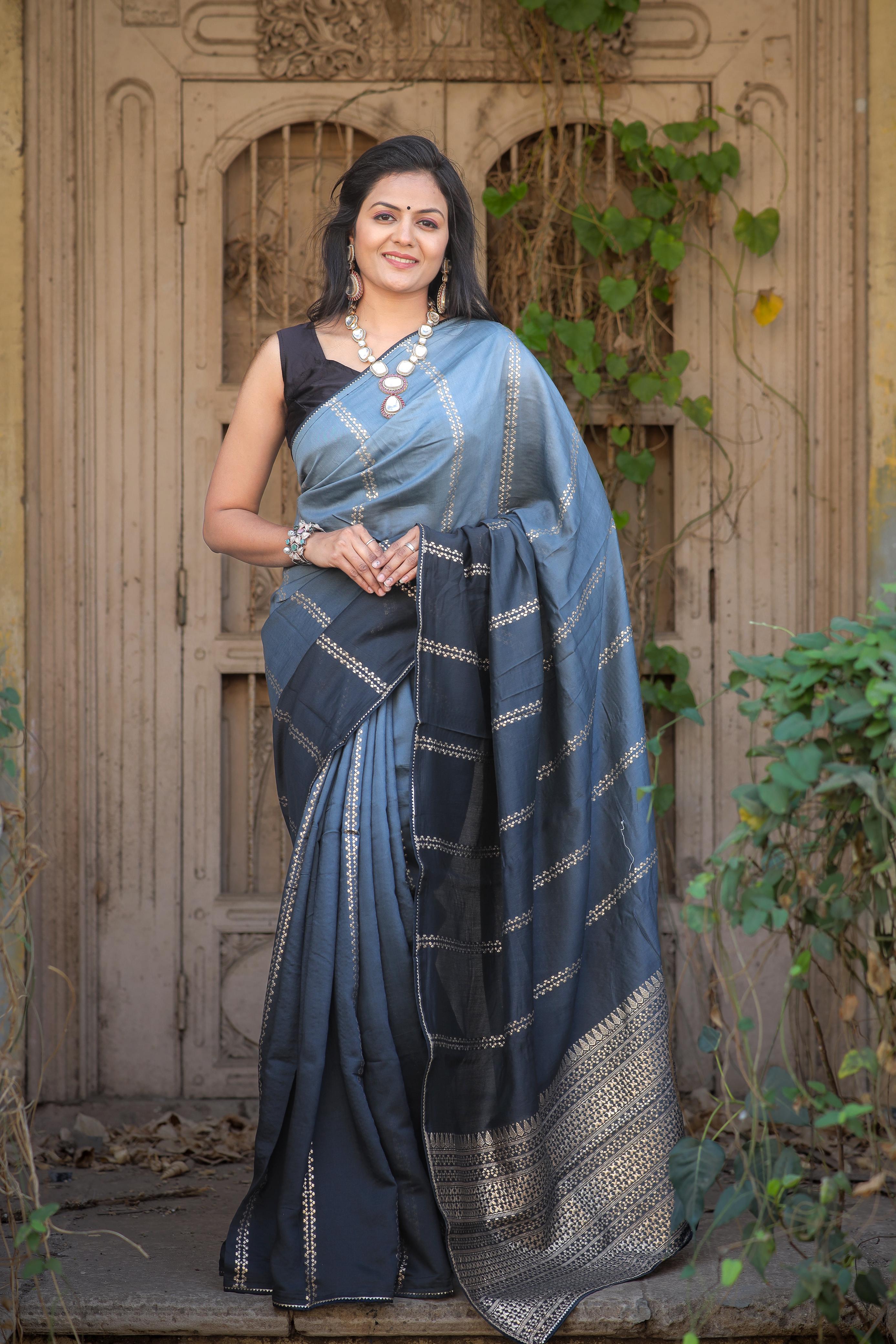 BEAUTIFUL RICH PALLU & JACQUARD WORK ON ALL OVER THE SAREE - sareeswholesalers