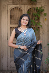 BEAUTIFUL RICH PALLU & JACQUARD WORK ON ALL OVER THE SAREE - sareeswholesalers