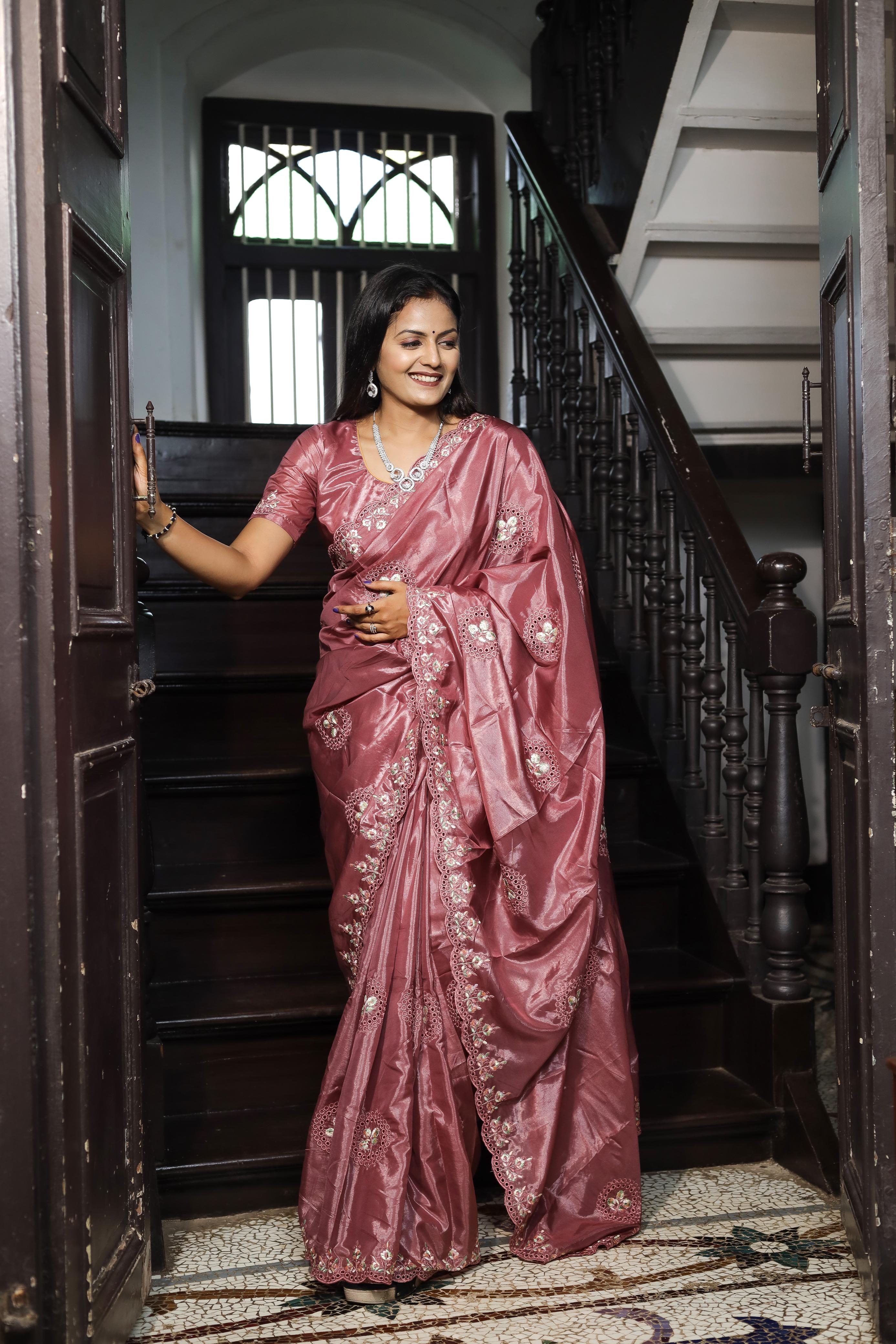 NEW DESIGNER PURE SOFT SILK SAREE - sareeswholesalers