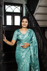 NEW DESIGNER PURE SOFT SILK SAREE - sareeswholesalers